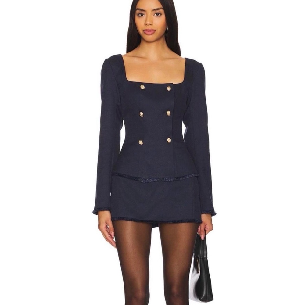 Revolve More to come navy set